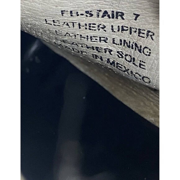 Freebird Stair By Steven Ankle Boots Womens Size 7 Brown Leather Made In Mexico - Picture 12 of 12